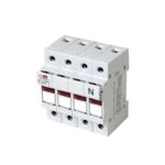 فیوز هولدر سه پل + نول چراغدار