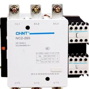 کنتاکتور 265 آمپر چینت با بوبین 220 ولت مدل NC2-265