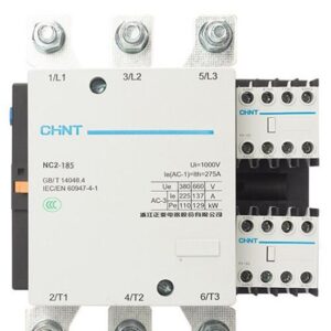 کنتاکتور 185 آمپر با بوبین 220 ولت چانت NC2-185 220V